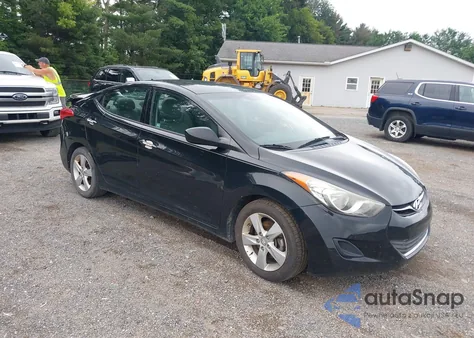 2013 Hyundai Elantra Gls/Limited from USA, damaged, VIN 5NPDH4AE6DH333355